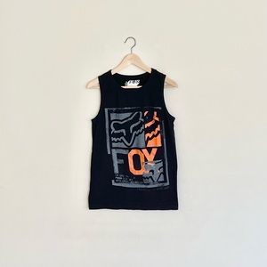 Fox Racing Foxhead Graphic Premium Black Tank Top Men’s size Small